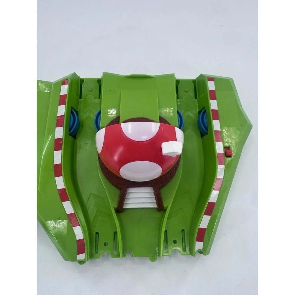 Mario Kart Hot Wheels Circuit Track Parts Slam Launcher Base Toad Mushroom Works